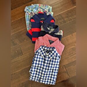 Set of 5 Ralph Lauren boys shirts